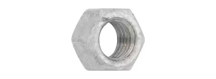 M10 CLASS 6 GALV HEX NUT