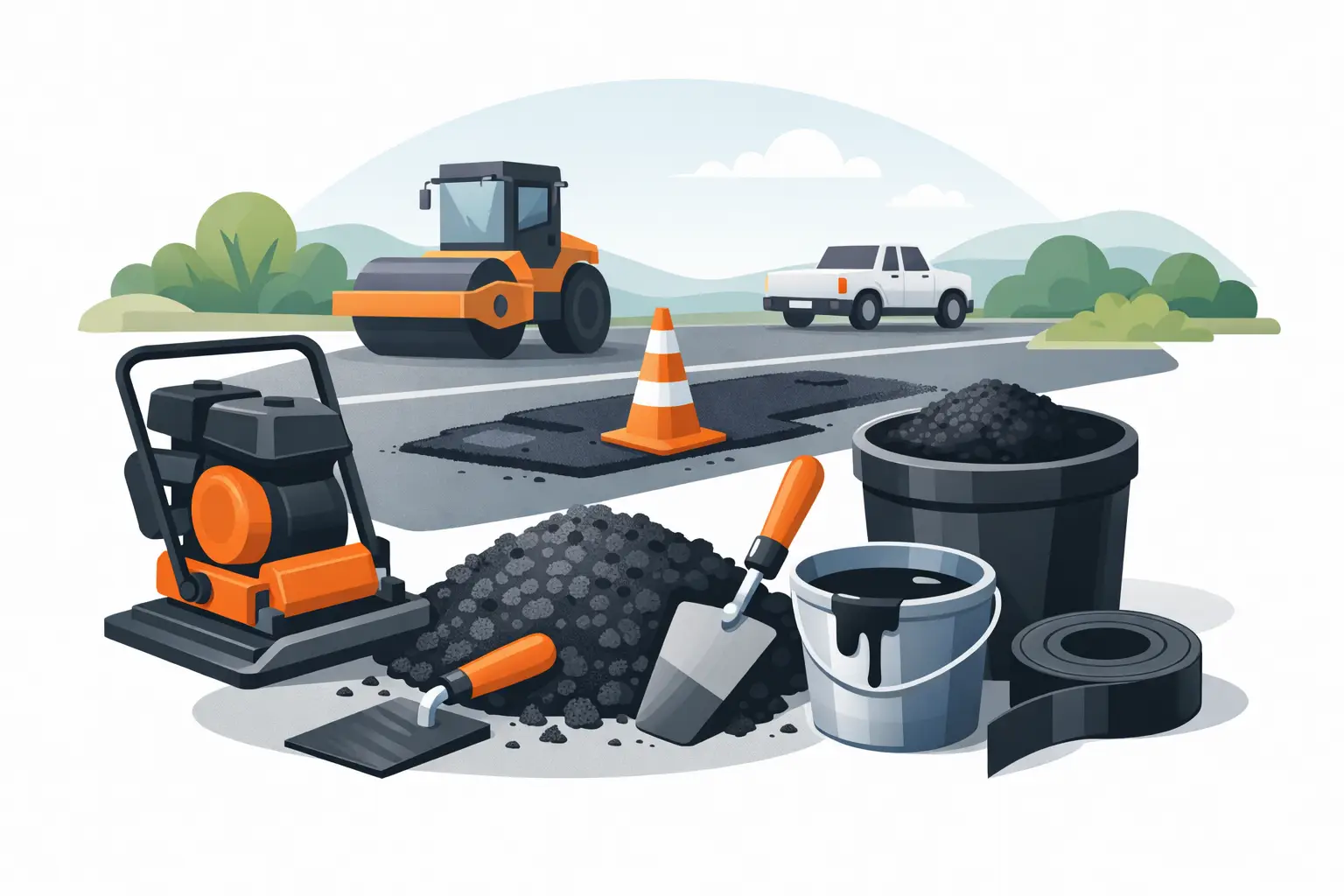 Best Asphalt Repair Materials for Lasting Fixes