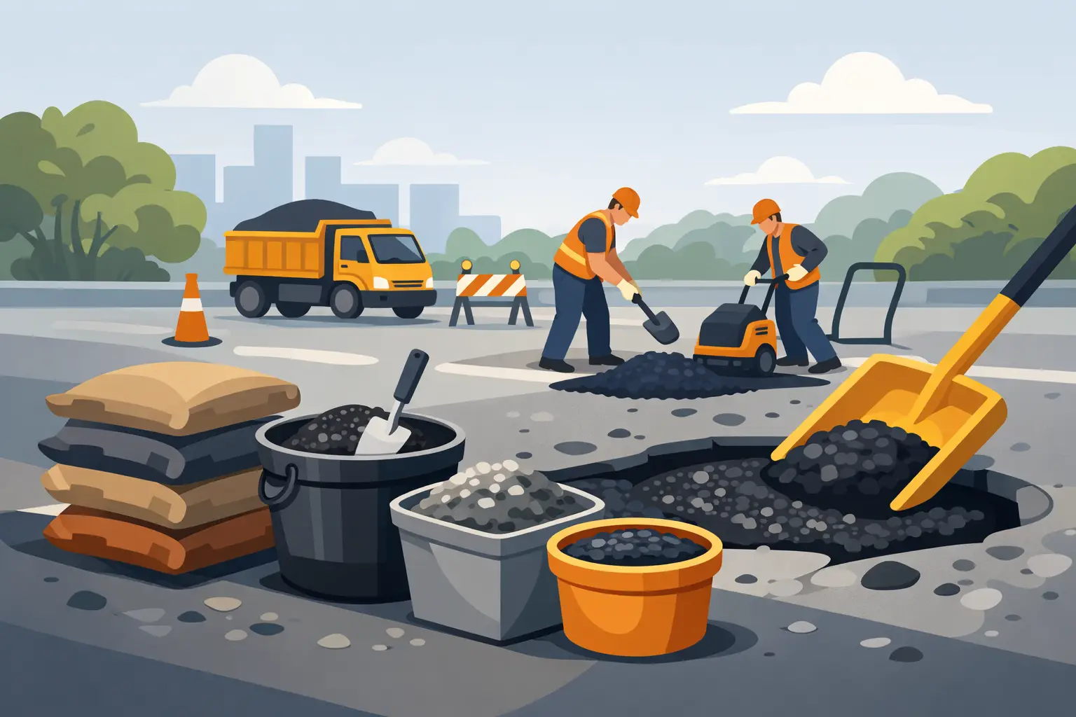 Best Material for Pothole Repair