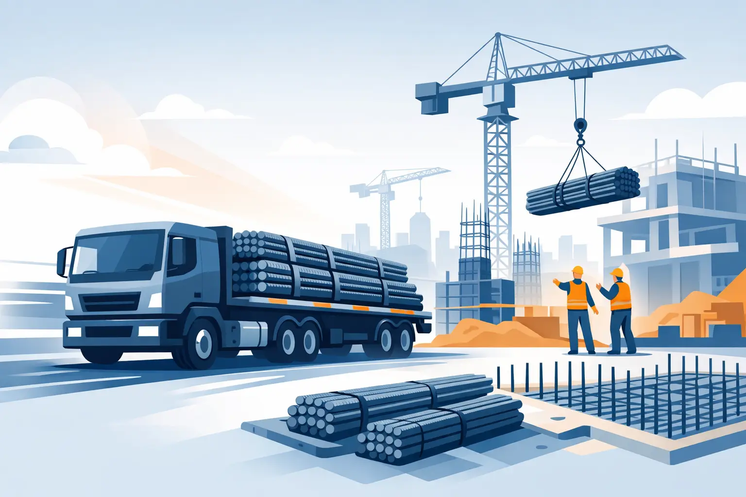 Fast Reinforcing Steel Delivery That Keeps Jobs Moving