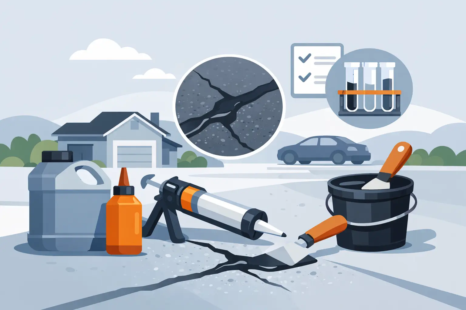 Choosing Driveway Crack Sealer Products