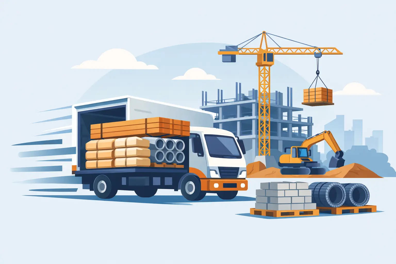 Fast Delivery Construction Materials That Keep Jobs Moving