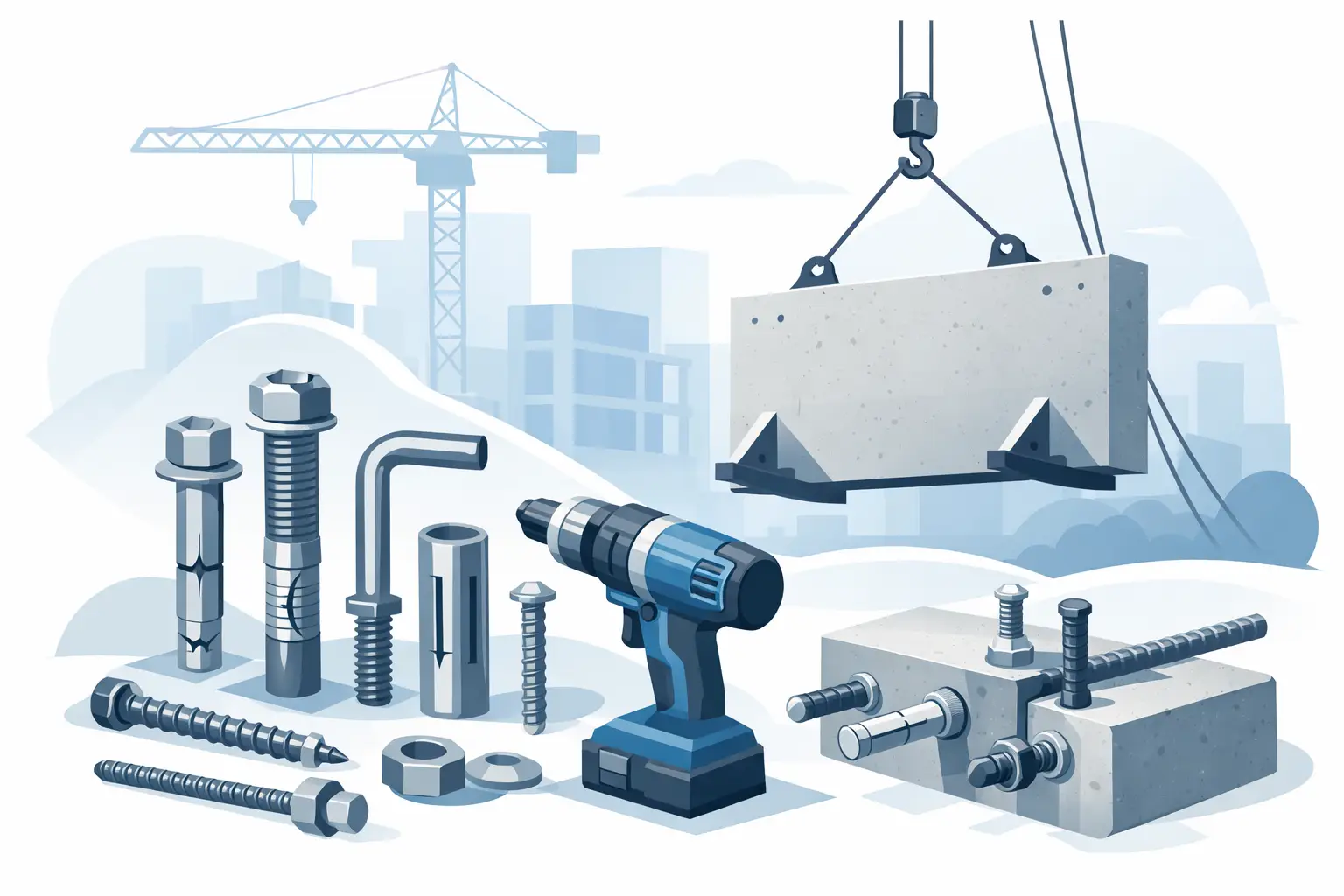 Best Fixings for Precast Concrete Jobs