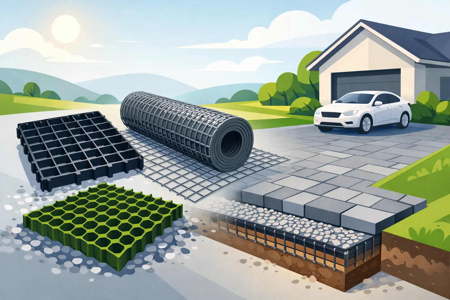 Best Mesh for Driveways: What to Use