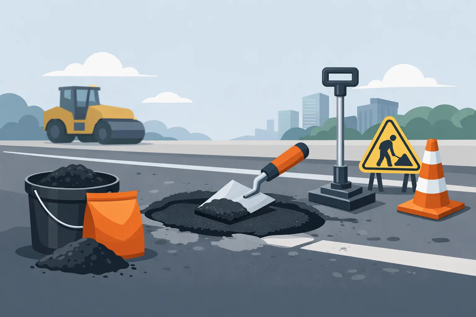Choosing the Right Pothole Repair Compound