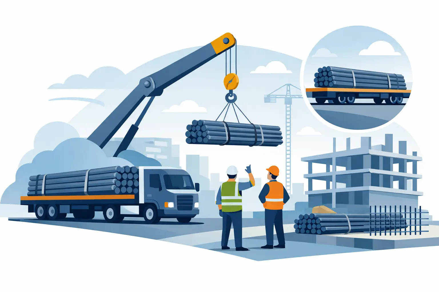 Rebar Delivery Options That Keep Jobs Moving