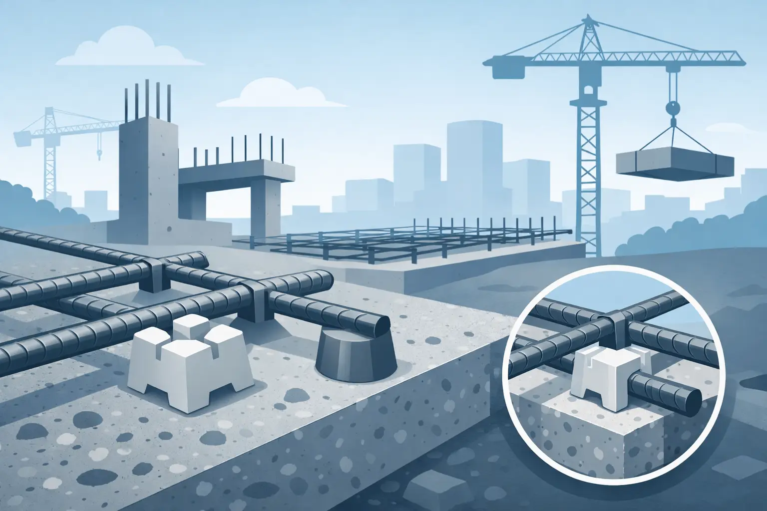 Why Rebar Cover Blocks Matter in Concrete Work