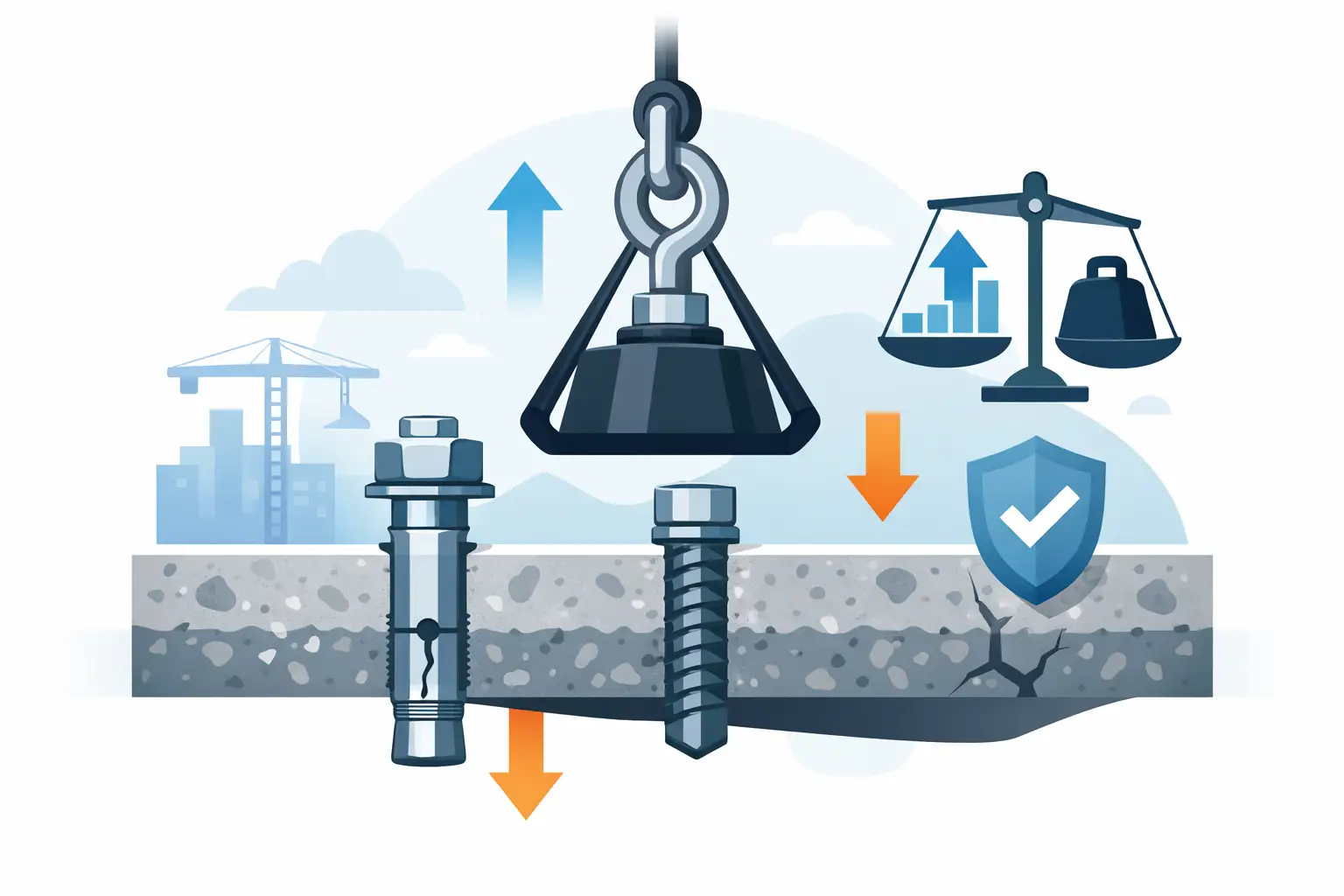 Anchor Load Ratings for Safe Concrete Fixing