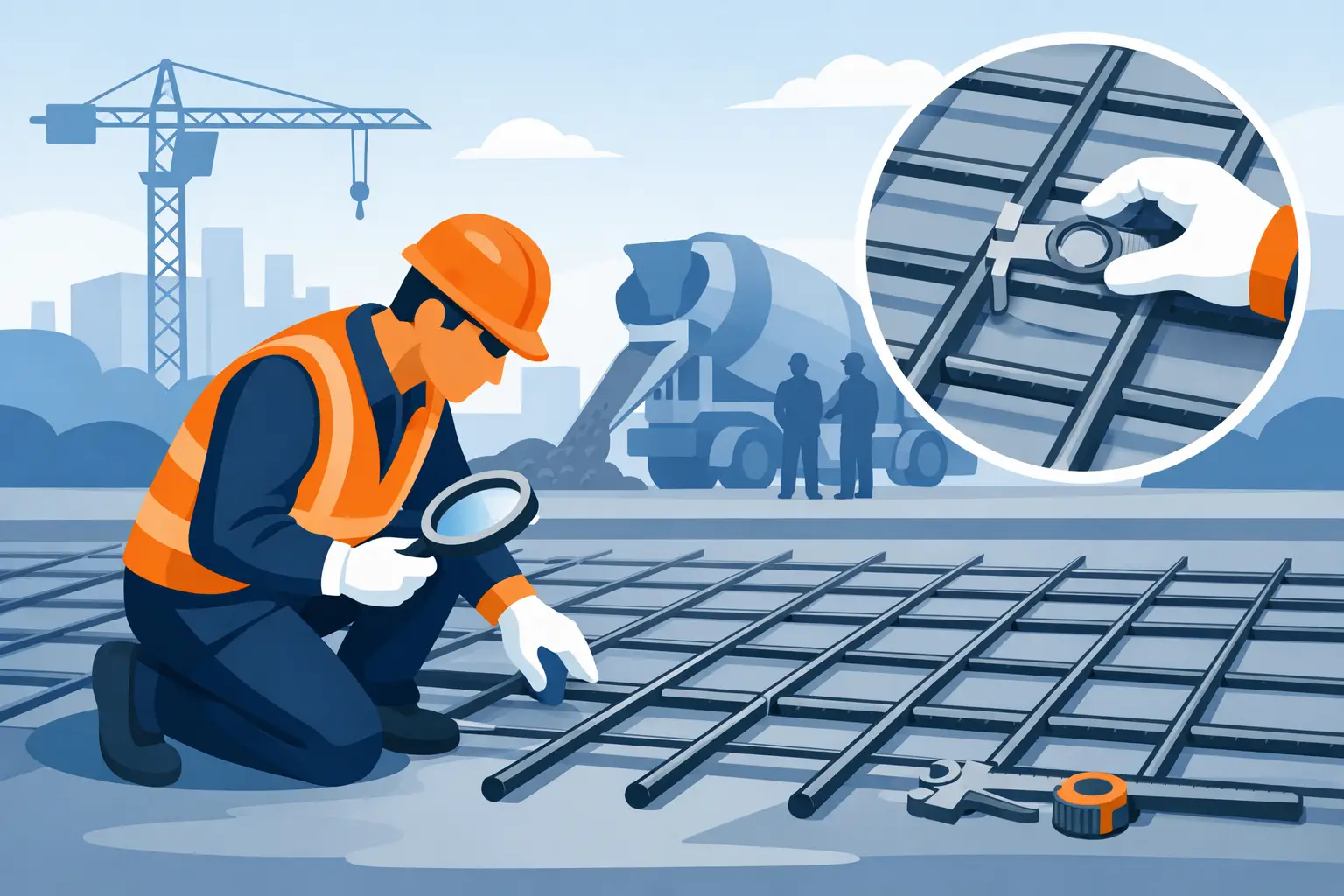 How to Inspect Reinforcing Mesh Before a Pour