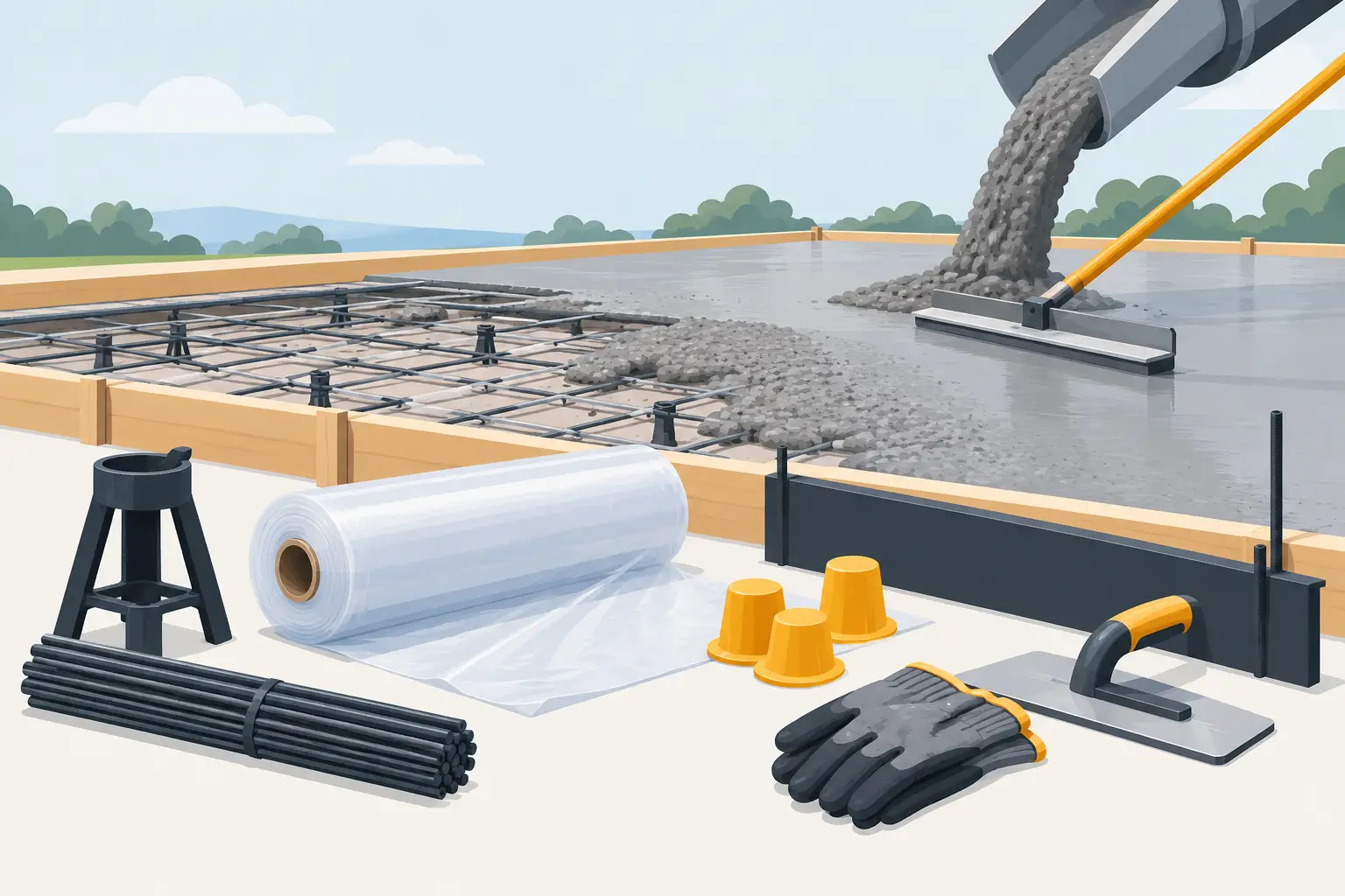 Essential Concrete Pour Accessories for Clean Slabs