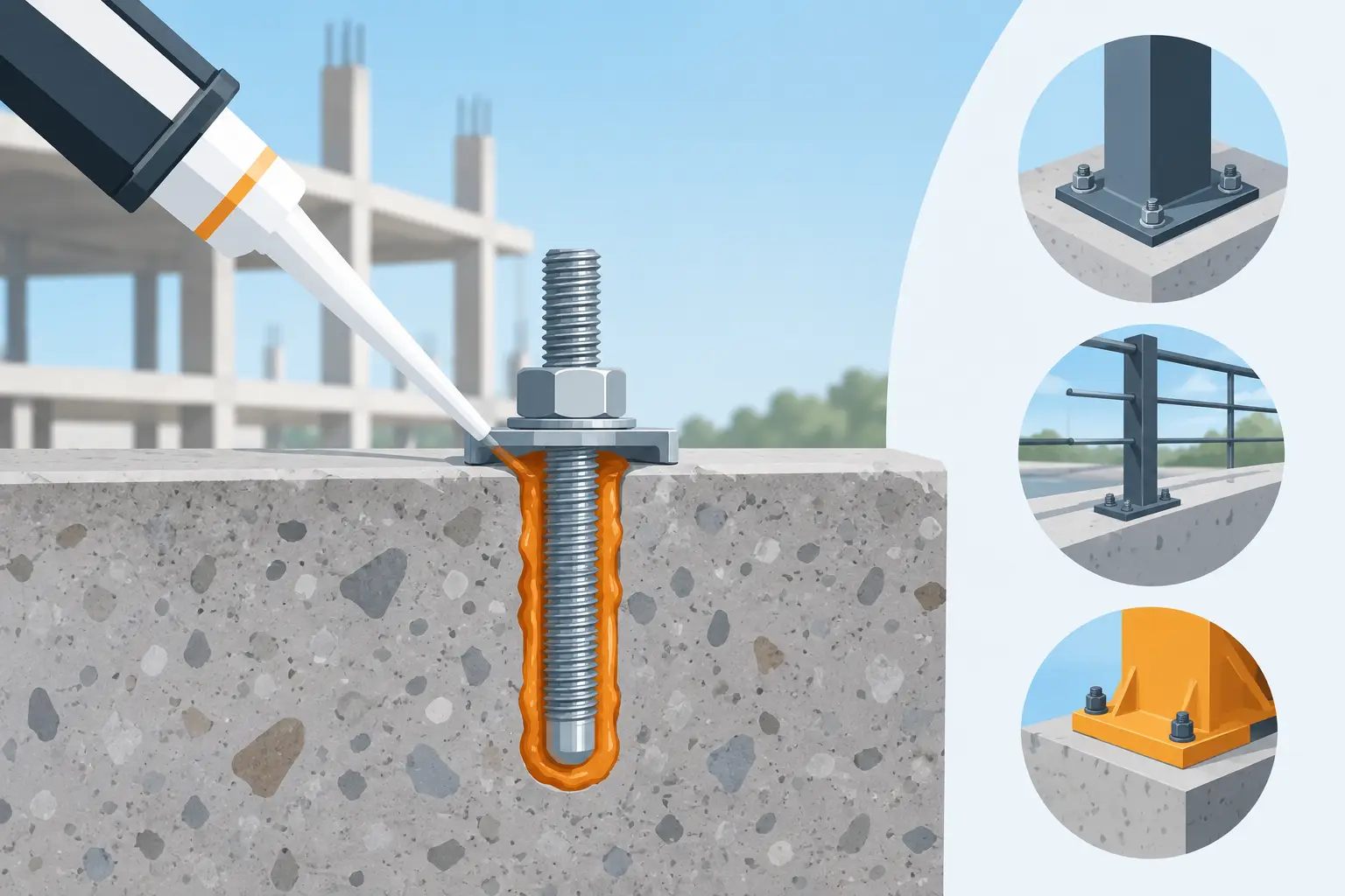 When to Use Chemical Anchors in Concrete